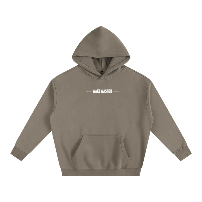 Wake Washed Line hoodie