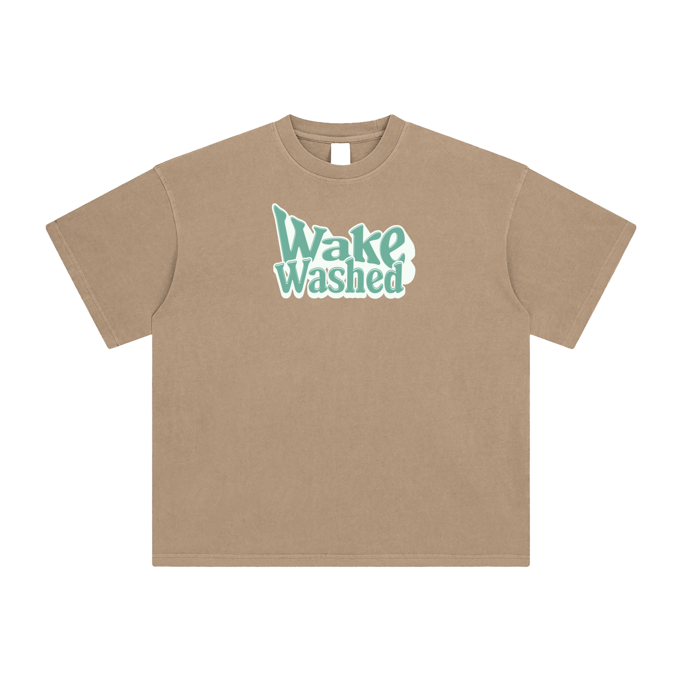 Wave Enzyme Washed T-Shirt