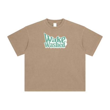 Wave Enzyme Washed T-Shirt