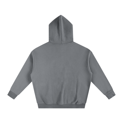 Oversize Wake Washed Logo Hoodie