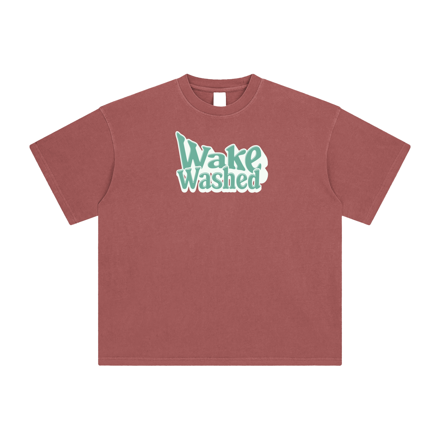 Wave Enzyme Washed T-Shirt