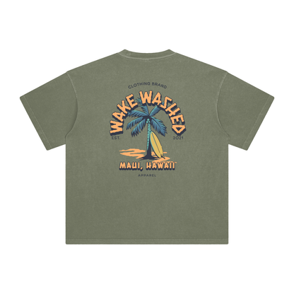 Hawaii Enzyme Wake Washed T-Shirt