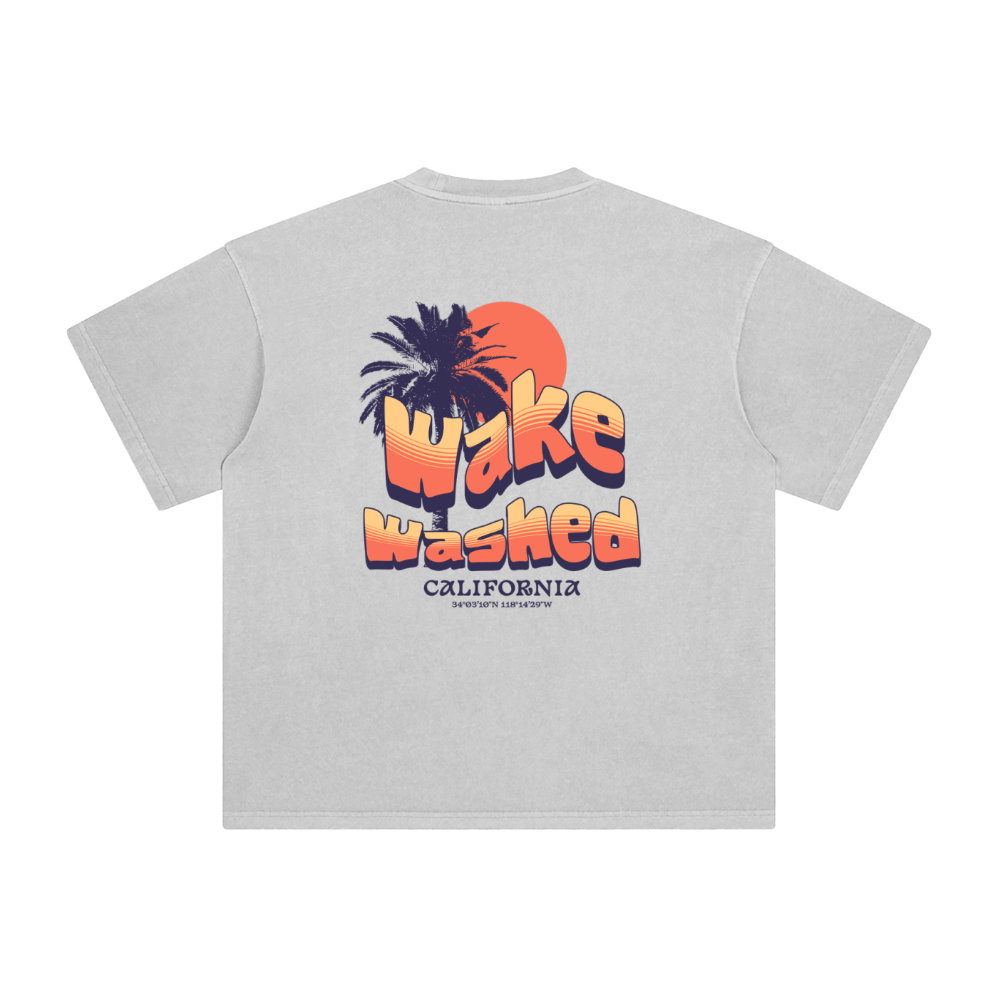 Cali Wake Enzyme Washed TEE