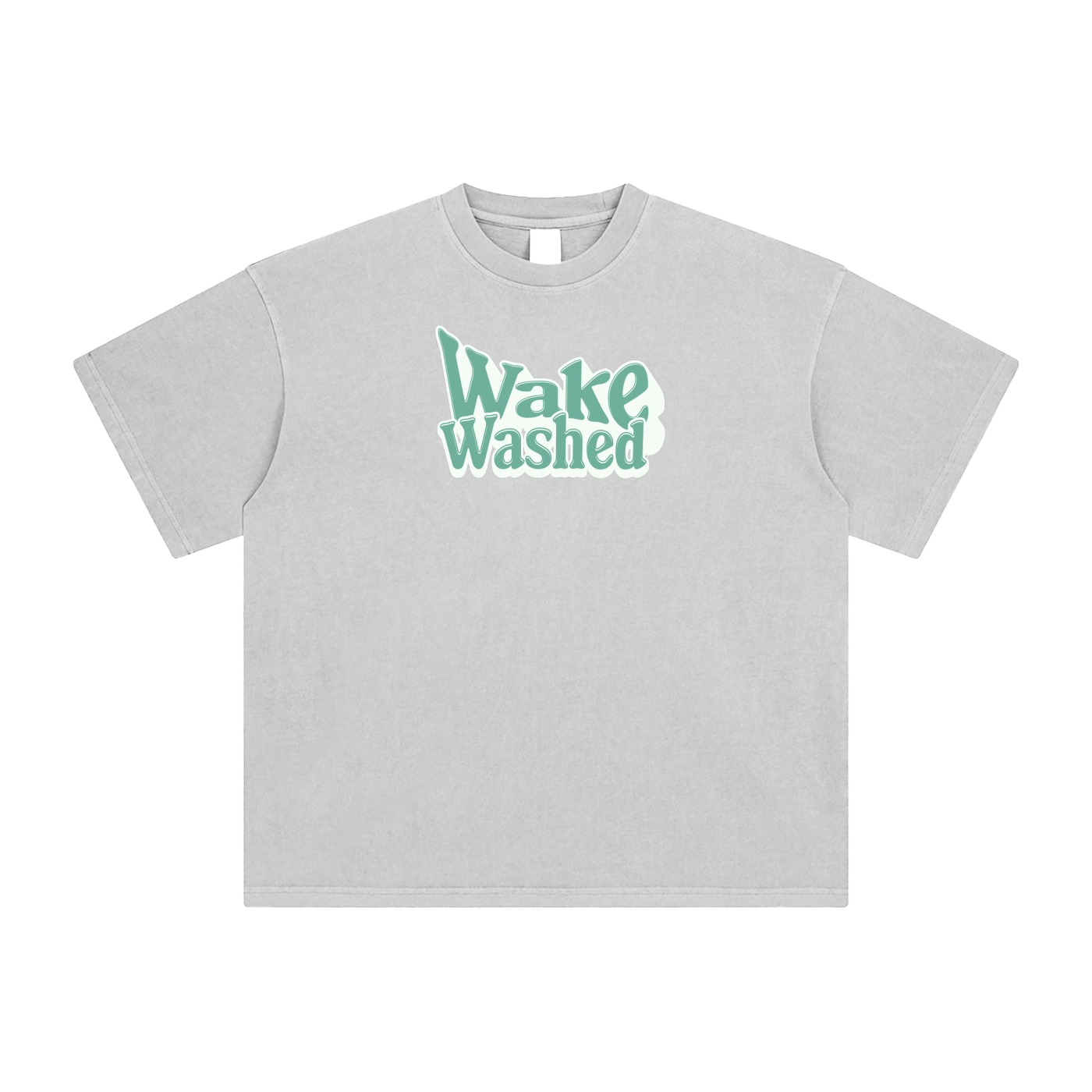 Wave Enzyme Washed T-Shirt